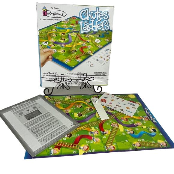 Colorforms Classic Games Lot of 4 Battleship Monopoly Candy Land Chutes &Ladders - Picture 4 of 11